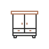 수납가구 아이콘